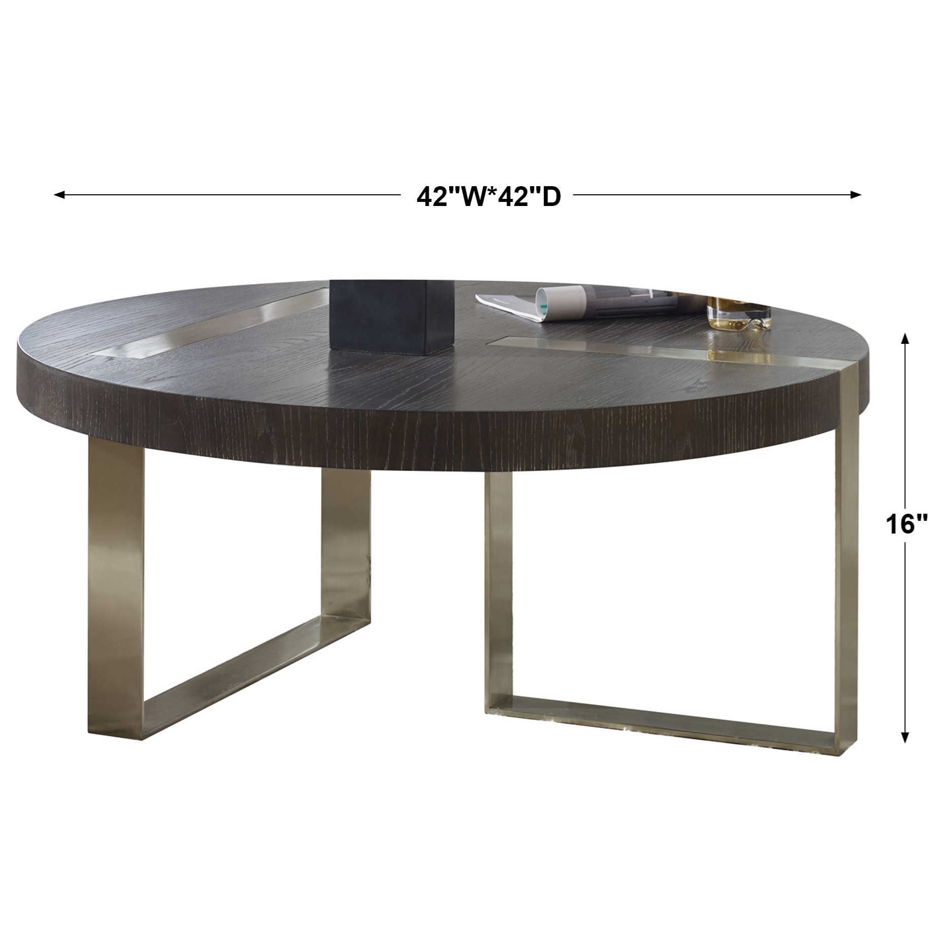 Uttermost Accent Furniture Occasional Tables Converge Round Coffee